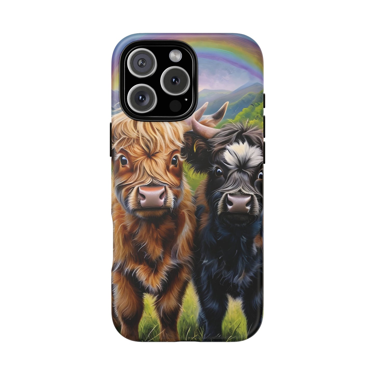 Highland Cow Besties Phone Case