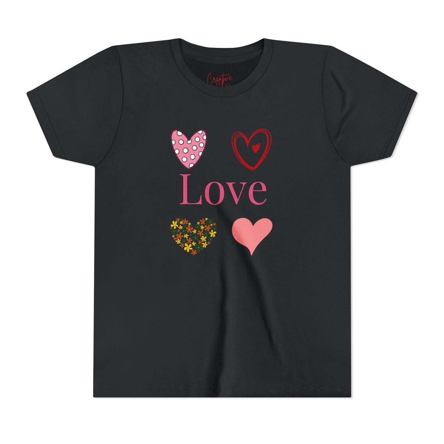Love with Hearts T-Shirt