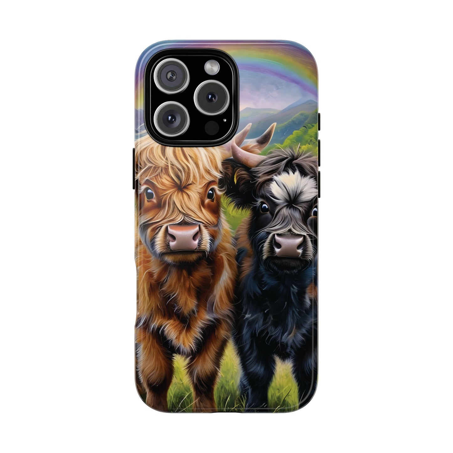 Highland Cow Besties Phone Case