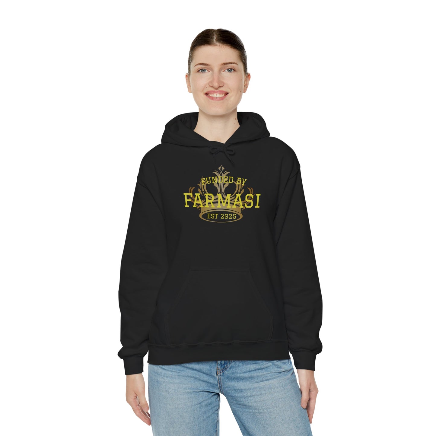 Farmasi Gold Logo Hooded Sweatshirt