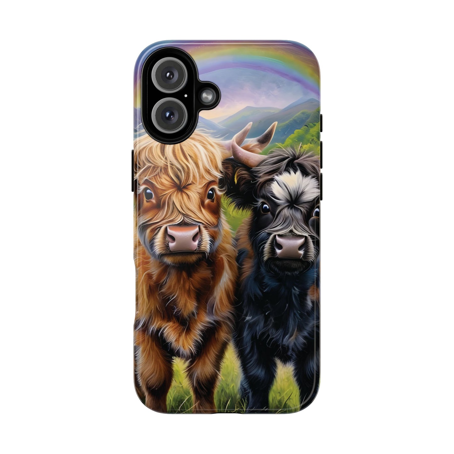 Highland Cow Besties Phone Case