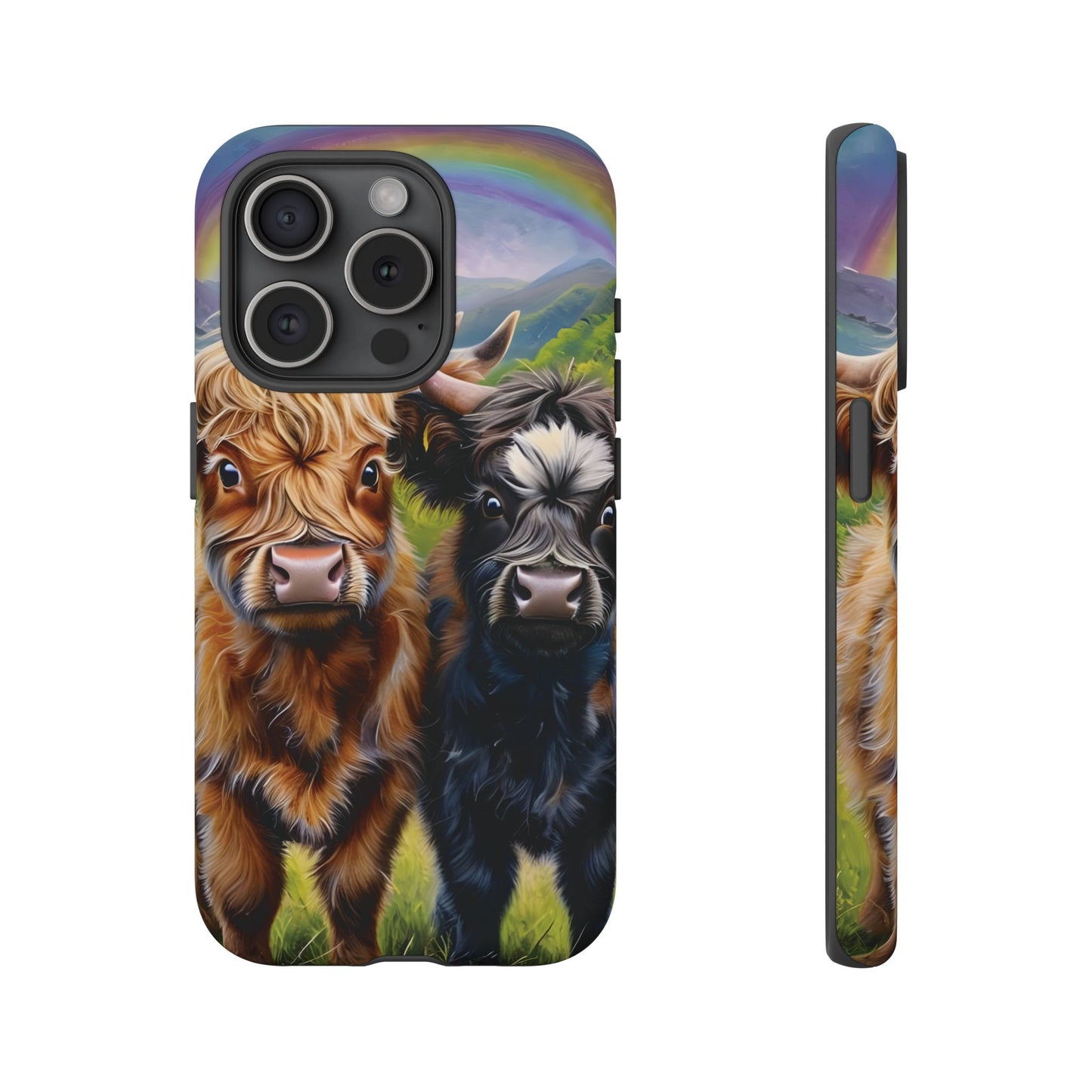 Highland Cow Besties Phone Case