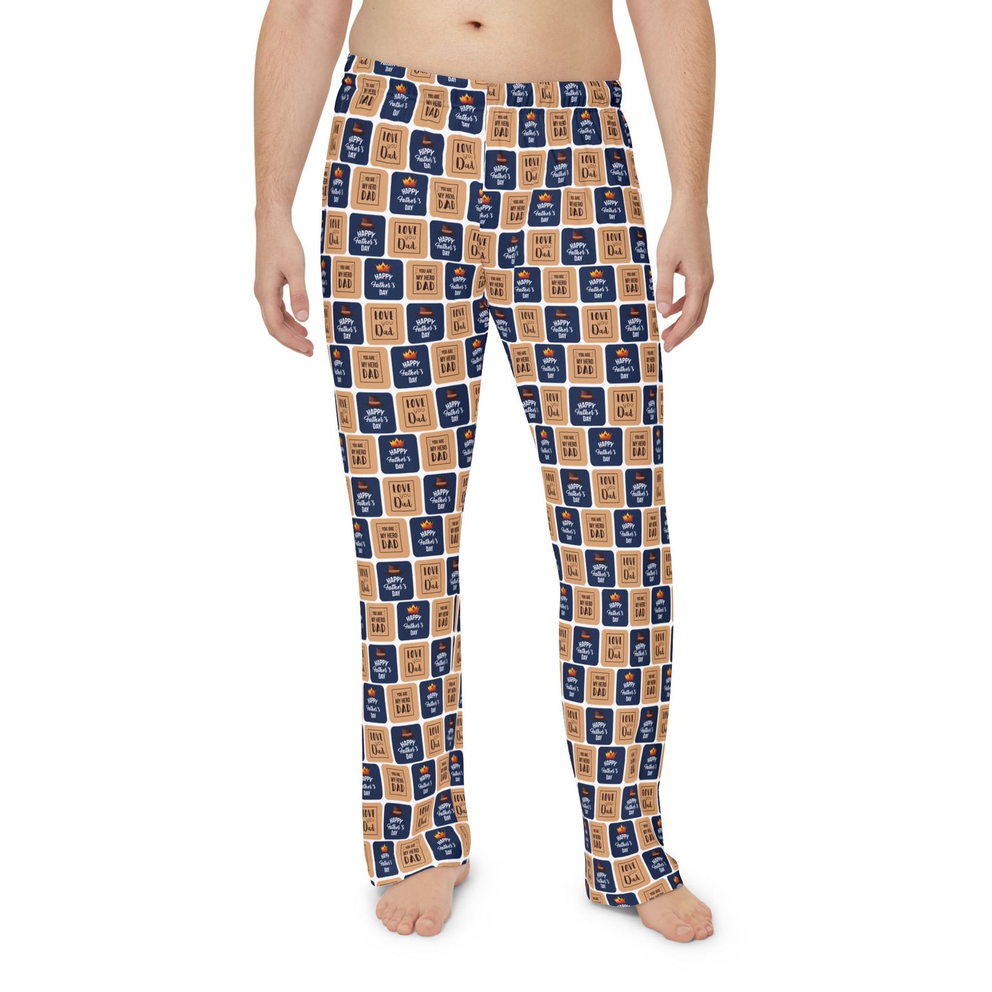 Cozy Men's Pajama Pants with Fun Print, Lounge Wear, Sleep Pants, Gift for Him, Relaxation Outfit, Holiday Gift Idea