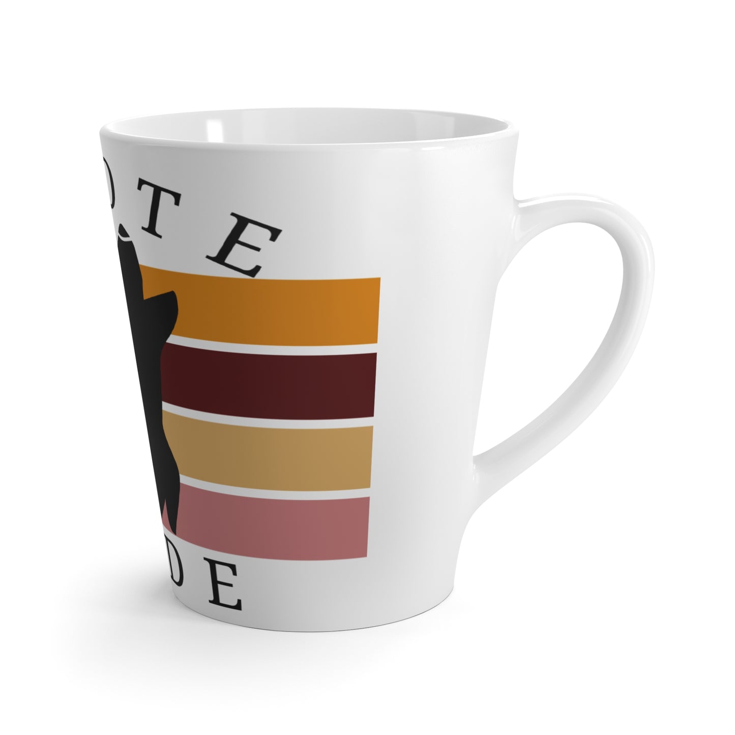 Latte Mug - Coyote Pride School Mug