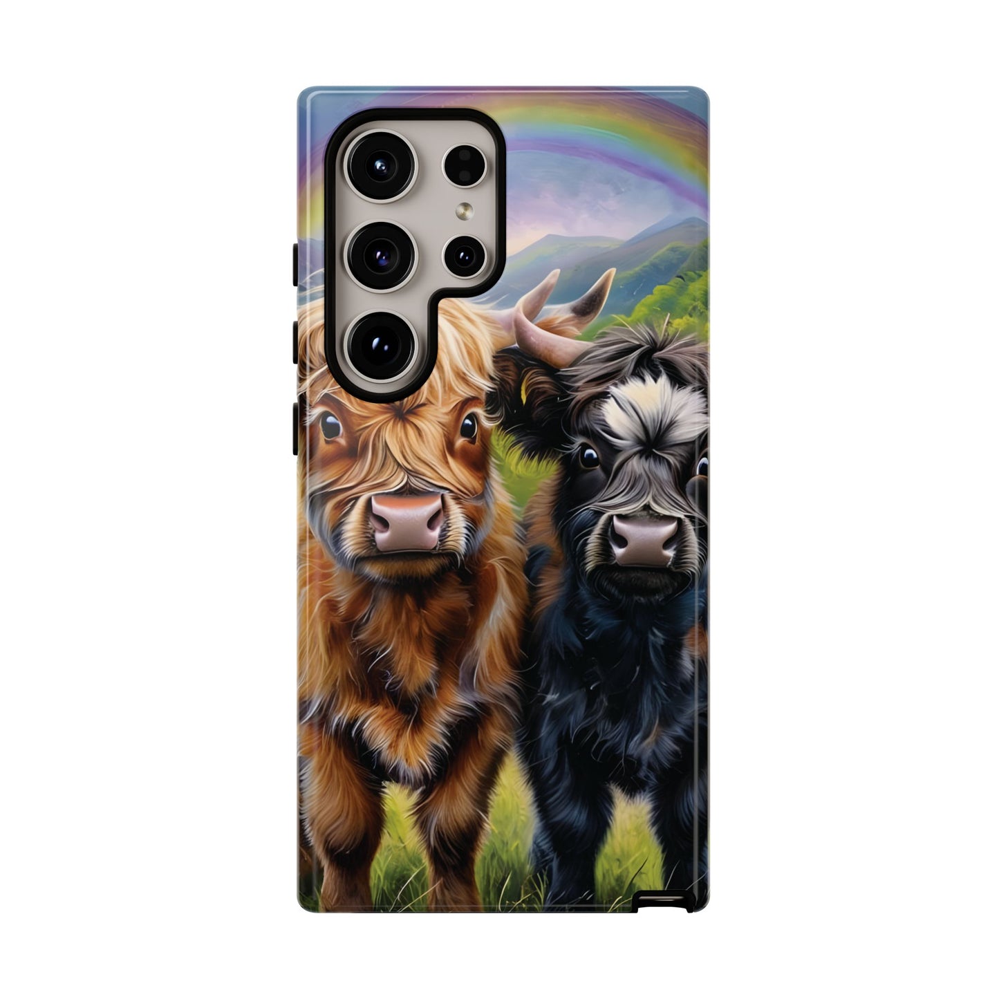 Highland Cow Besties Phone Case