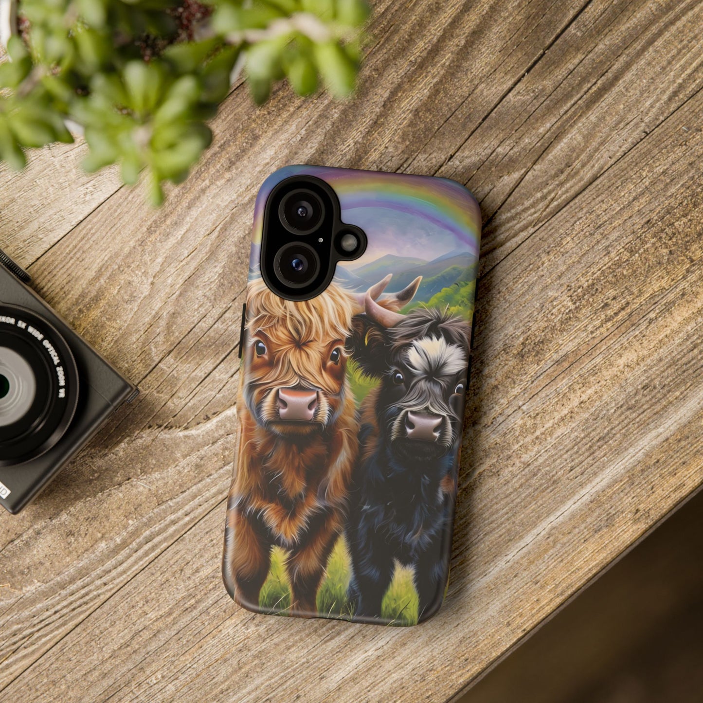 Highland Cow Besties Phone Case