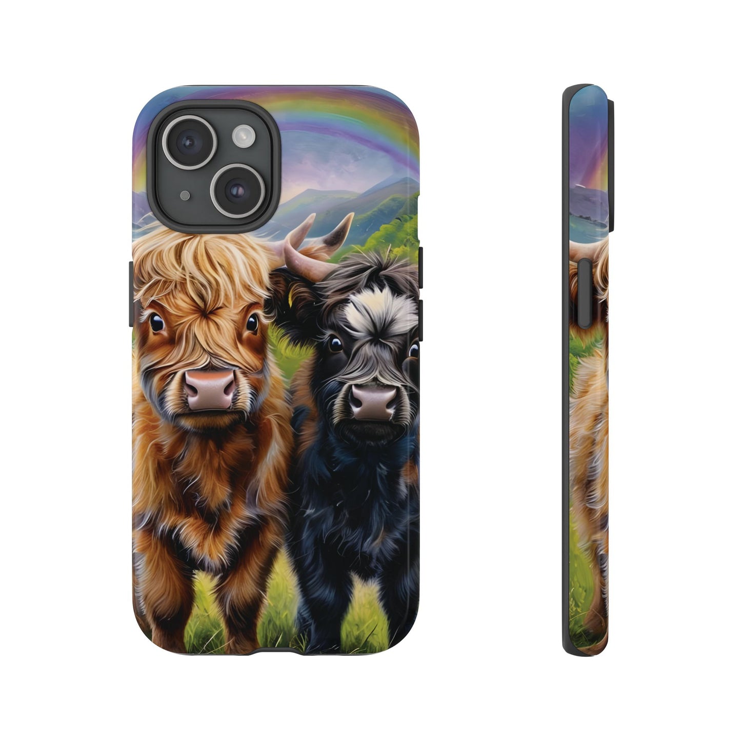 Highland Cow Besties Phone Case