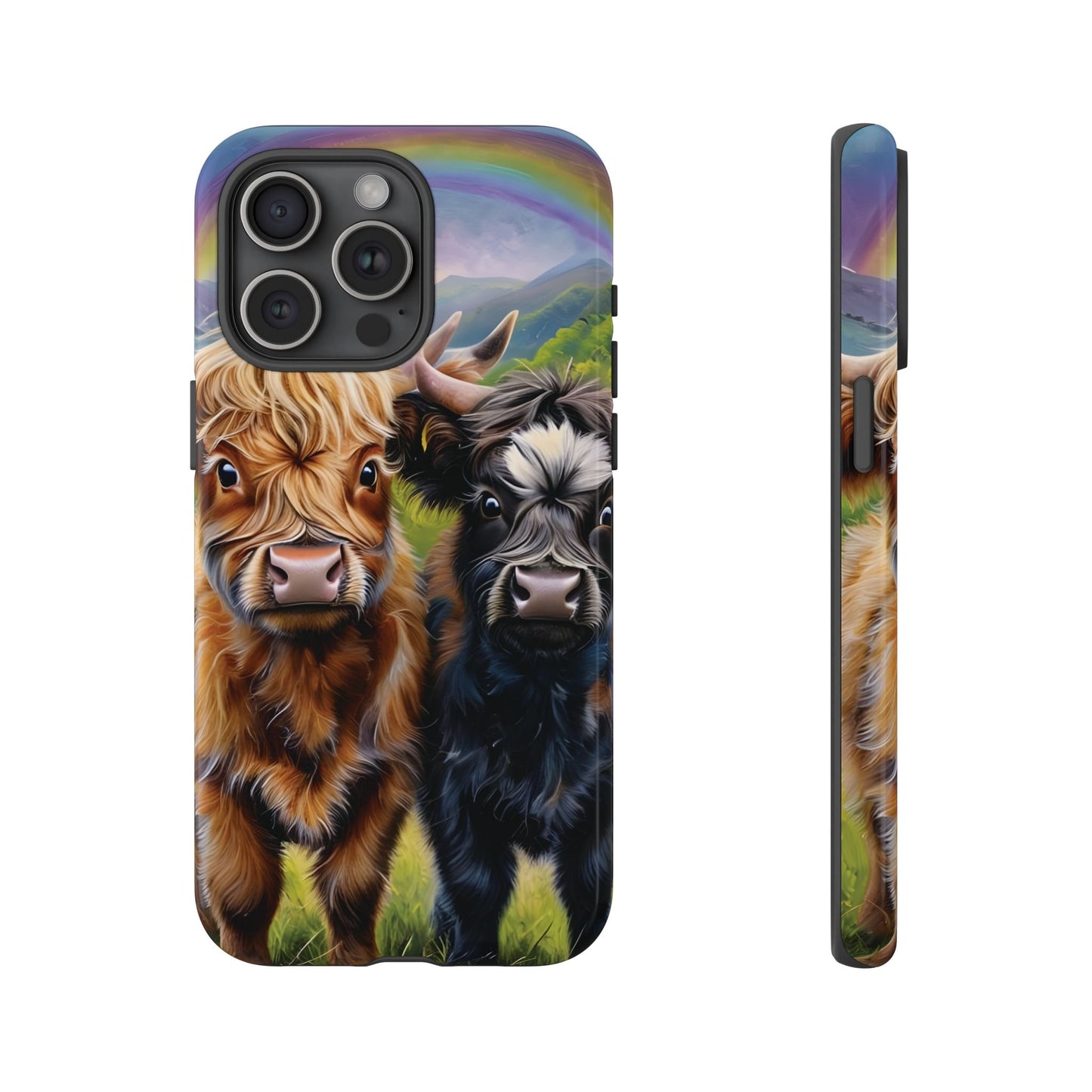 Highland Cow Besties Phone Case