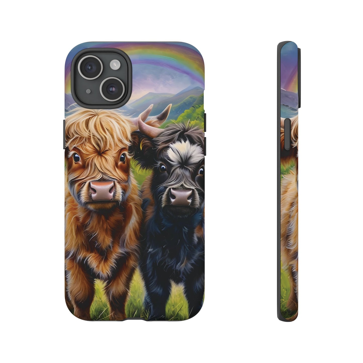 Highland Cow Besties Phone Case