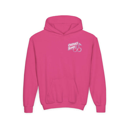 Cherry Bomb Youth Hoodie - Trendy Graphic Sweatshirt