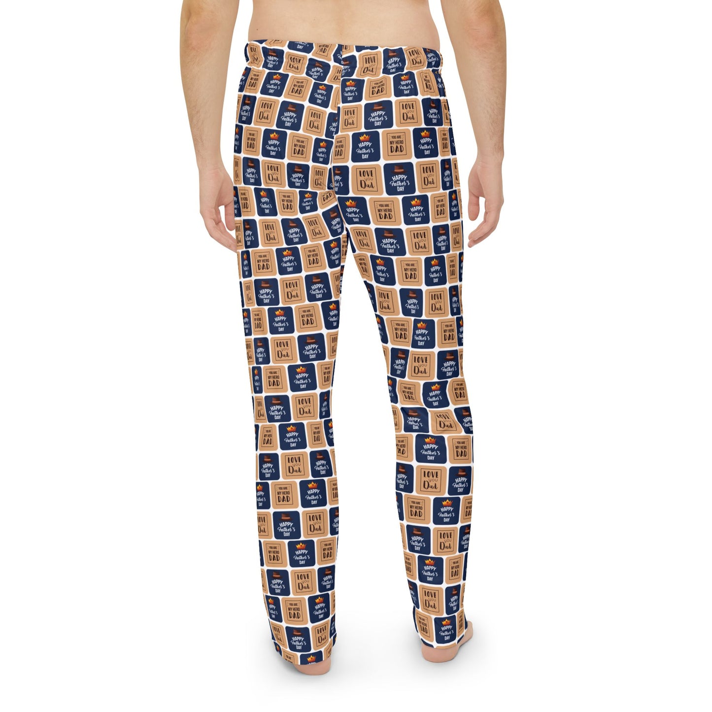 Cozy Men's Pajama Pants with Fun Print, Lounge Wear, Sleep Pants, Gift for Him, Relaxation Outfit, Holiday Gift Idea