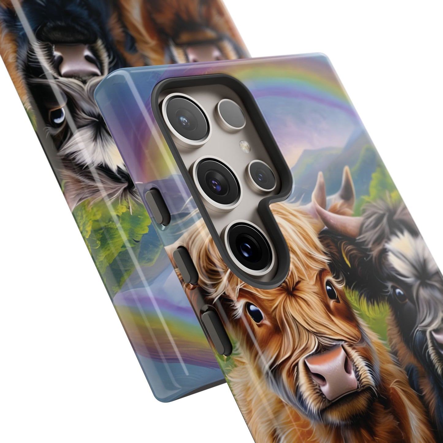 Highland Cow Besties Phone Case