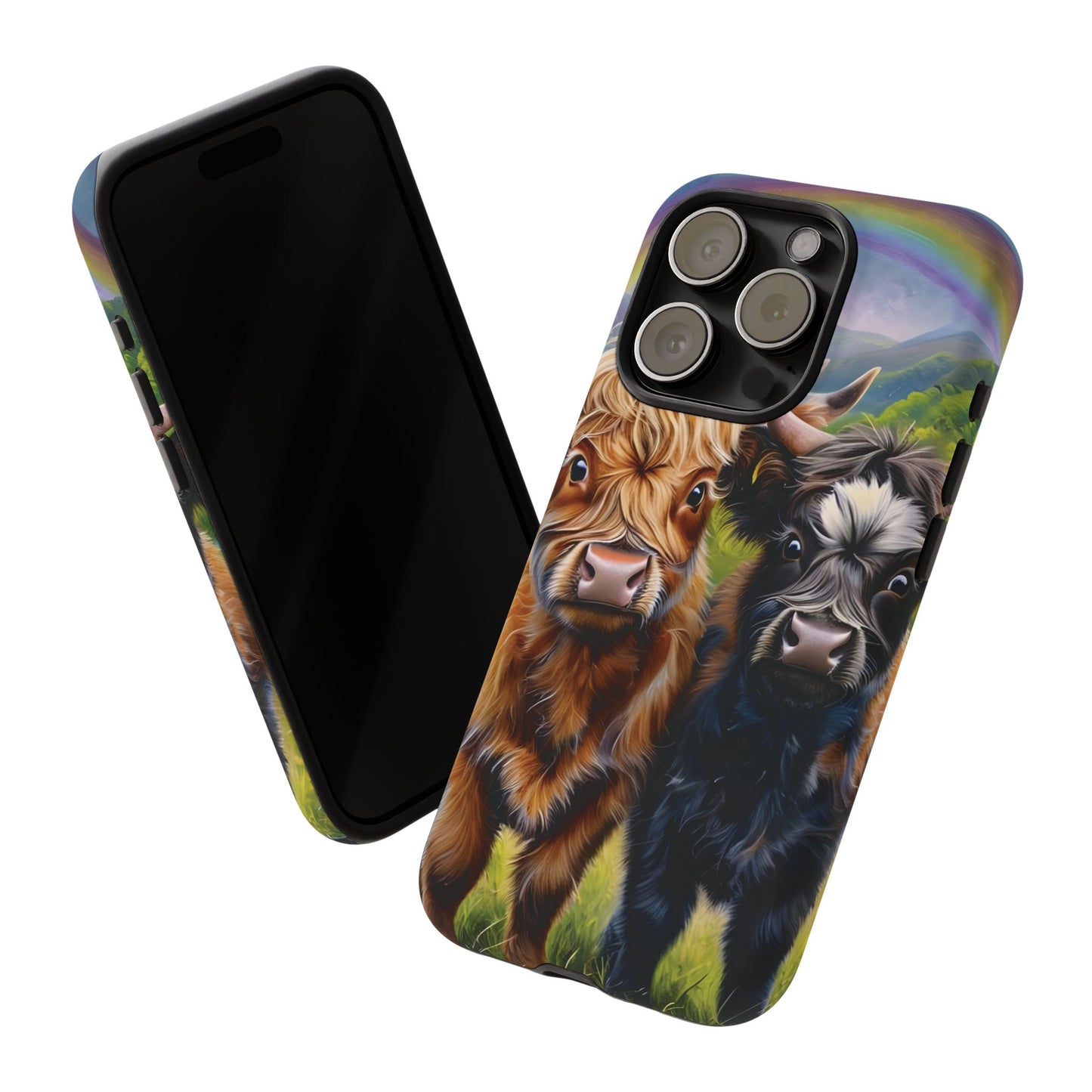 Highland Cow Besties Phone Case