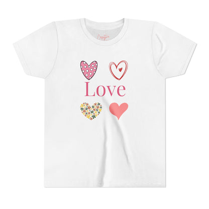 Love with Hearts T-Shirt