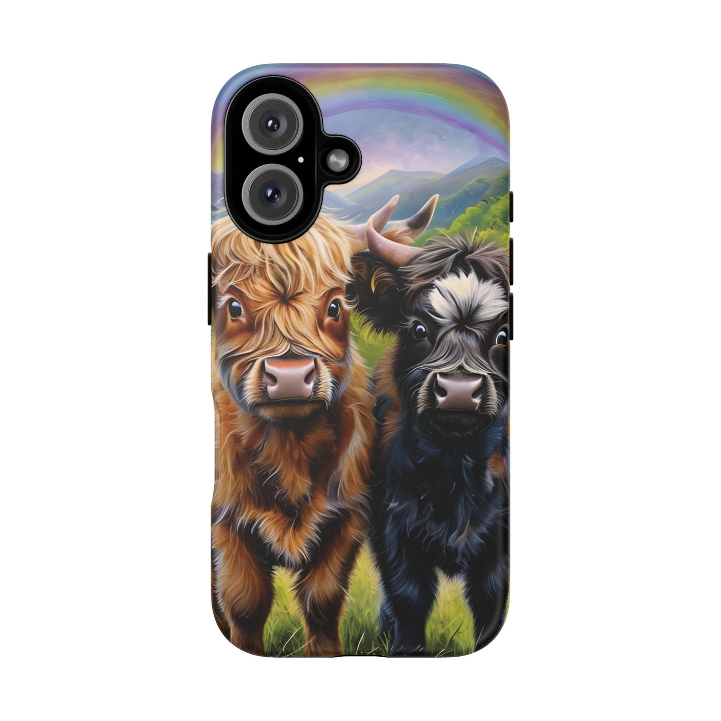 Highland Cow Besties Phone Case