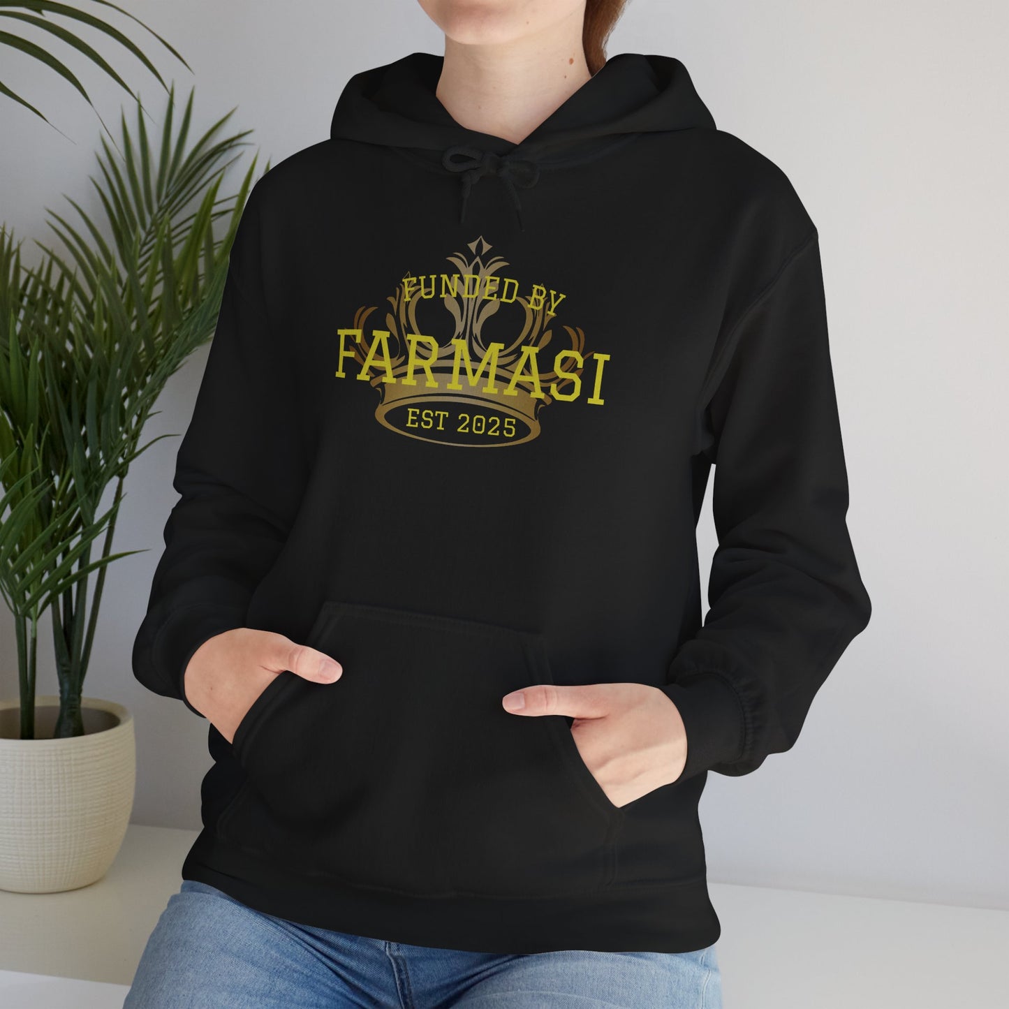 Farmasi Gold Logo Hooded Sweatshirt